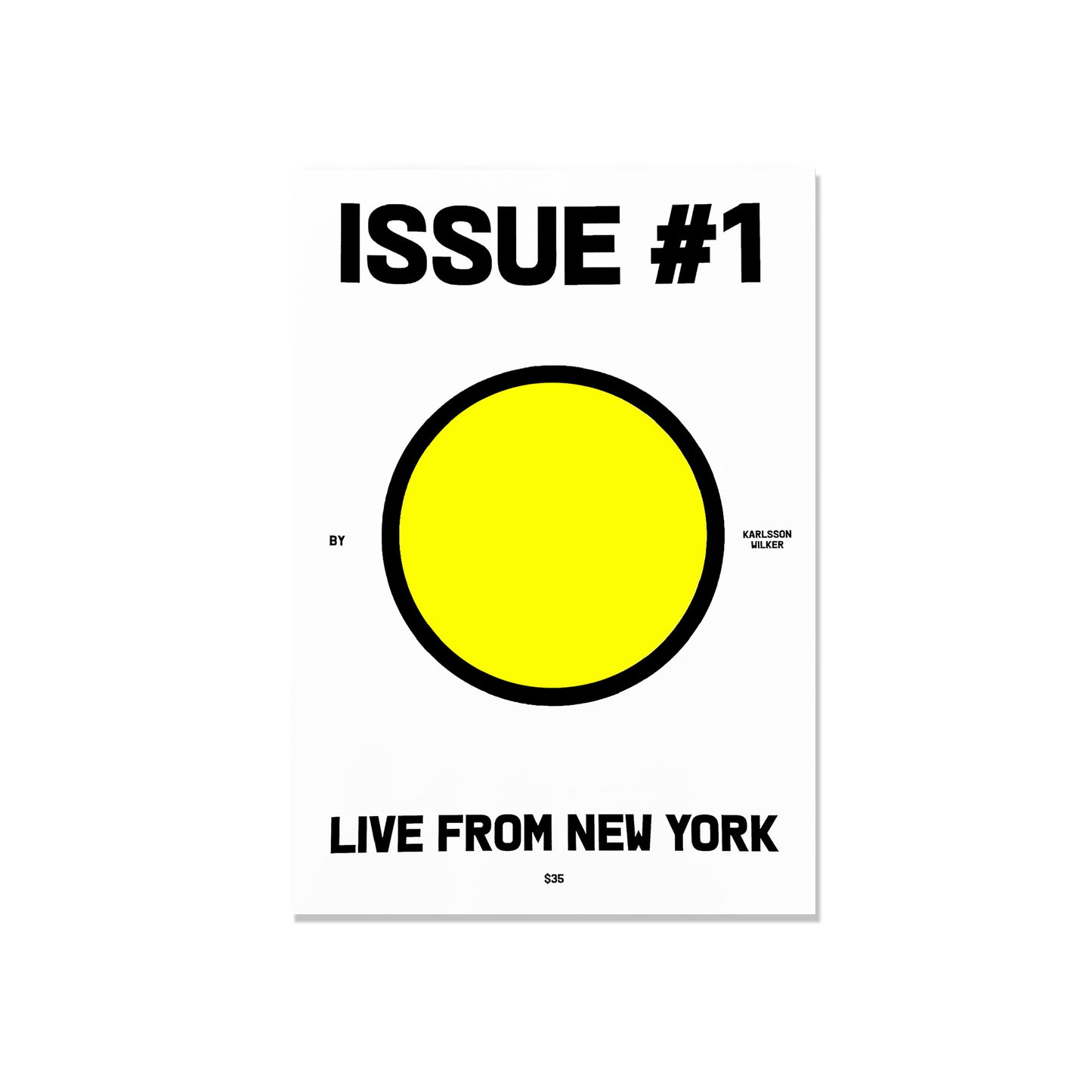Issue #1 Live From New York